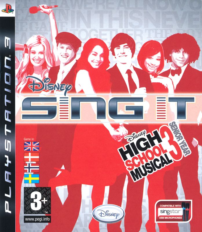 Disney Sing It: Filmhits box art for Playstation 3